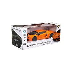 Tec-toy Lamborghini Aventador Lp 700-4 R/c 1:24 Orange (471329)