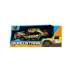 Tec-toy Roar Sxo6 W/light R/c 1:22, 27mhz Green/orange (471254)