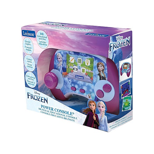 Lexibook Frozen Educational Handheld Bilingual Console With Lcd Screen (jcg100fzi1)