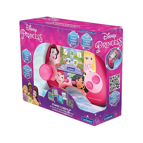 Lexibook Disney Princess Educational Handheld Bilingual Console With Lcd Screen (jcg100dpi1)