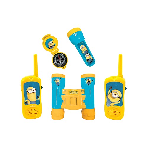 Lexibook Minions Adventure Set With Walkie Talkies (120m) (rptw12des)