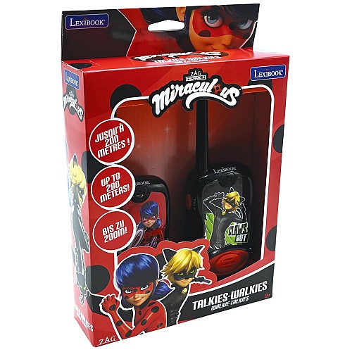 Lexibook Miraculous Walkie-talkies (200m) (tw12mi)