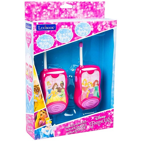 Lexibook Disney Princess Walkie Talkies (120m) (tw12dp)