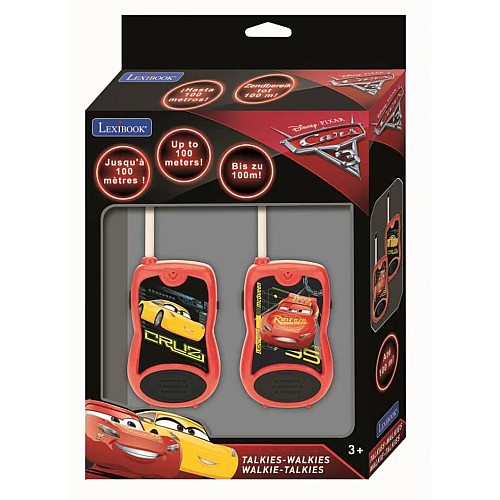 Lexibook Disney Cars 3 Walkie Talkies (100m) (tw12dc)