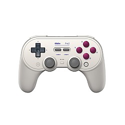Controller 8bitdo Pro 2 Gamepad Hall Edition Classic Grey