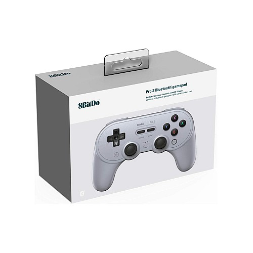 Controller 8bitdo Pro 2 Gamepad Hall Ed/gray