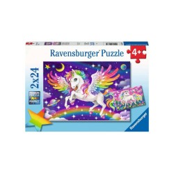 Ravensburger Unicorn And Pegasus 2x24pc (10105677)
