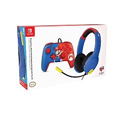 Mario Bundle Airlite Headset & Mario Power Pose Controller