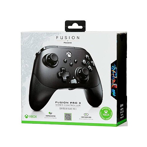 Controller Powera Fusion Pro 3 Wired Black