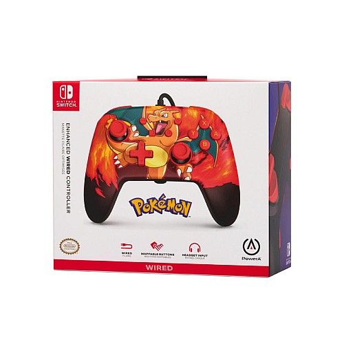 Controller Powera Enhanced Wired Charizard Vortex