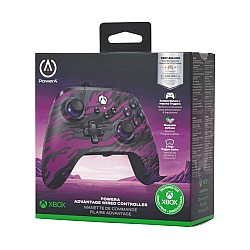 Controller Powera Advantage Wired Purple Camo