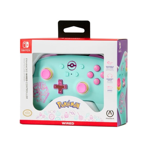 Controller Powera Enhanced Wired Pokemon Sweet Friends
