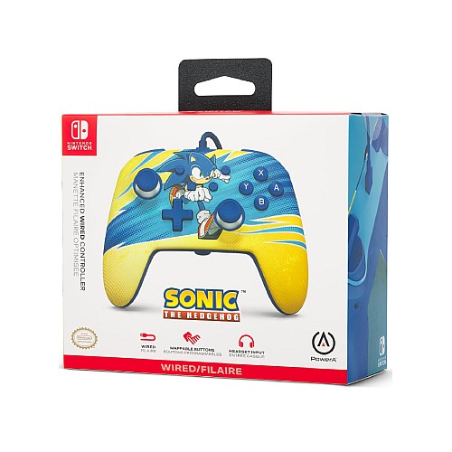 Controller Powera Enhanced Wired Sonic Boost