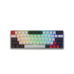 Spartan Gear Pegasus 2 Rgb Wired Wireless 63 Keys Mechanical Keyboard (white/grey)