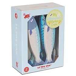 Le Toy Van Honeybee Fresh Fish Crate Set (ltv184)