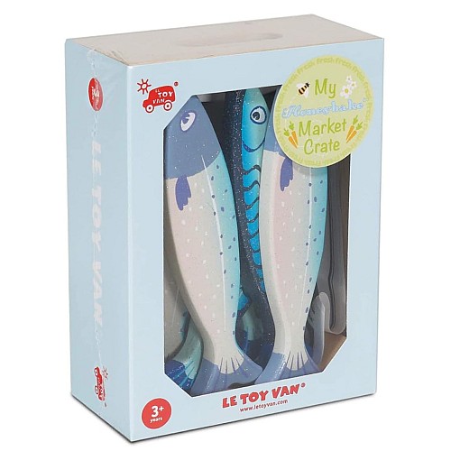 Le Toy Van Honeybee Fresh Fish Crate Set (ltv184)