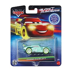 Disney Cars Glow Racers Chase Racelott Vehicle (hym84)