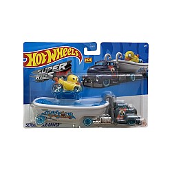Mattel Hot Wheels Super Rigs 2024 - Scrubba Dub Driver (hvd96)