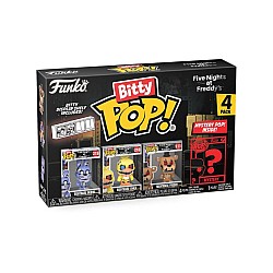 Bitty Pop 4 Pack Five Nights At Freddys 2.5cm
