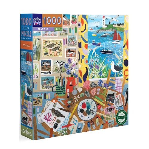 Eeboo Puzzle 1000pcs Seabirds (epztsab)