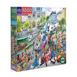 Eeboo Puzzle 1000pcs Paris Bookseller (epztpbs)