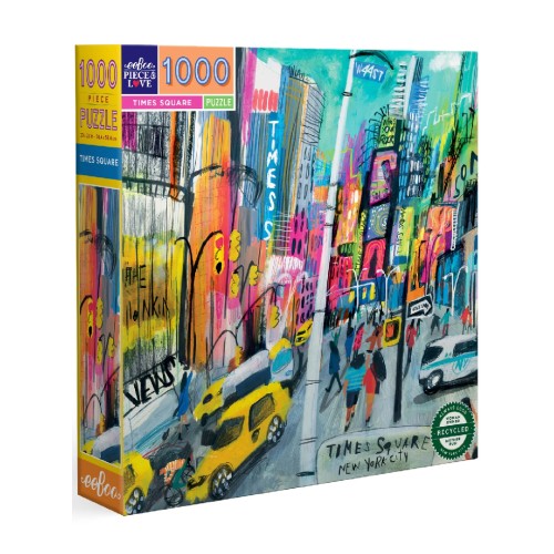 Eeboo Puzzle 1000pcs Times Square (epzttms)