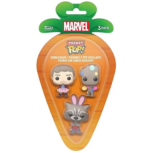 3 Pack Carrot Pocket Pop Guardians Of The Galaxy Pdq