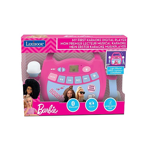 Lexibook Barbie Bluetooth Speaker With Mics (mp320bbz)
