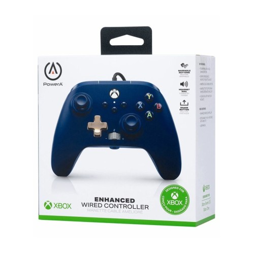Controller Powera Enhanced Wired Midnight Blue