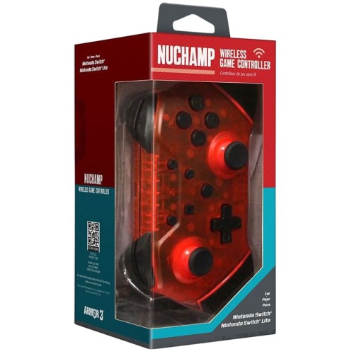 Controller Hyperkin Nuchamp Wireless Red Led