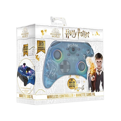 Controller Trade Invaders Harry Potter Wireless Green (1m Cable) Slytherin