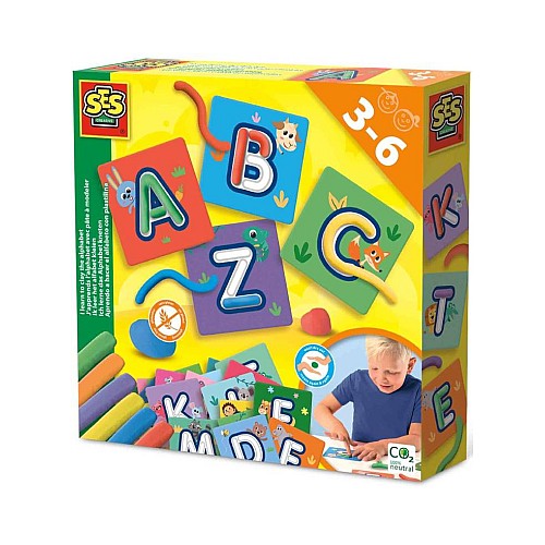 Ses Creative Learn The Alphabet With Clay (s14641)