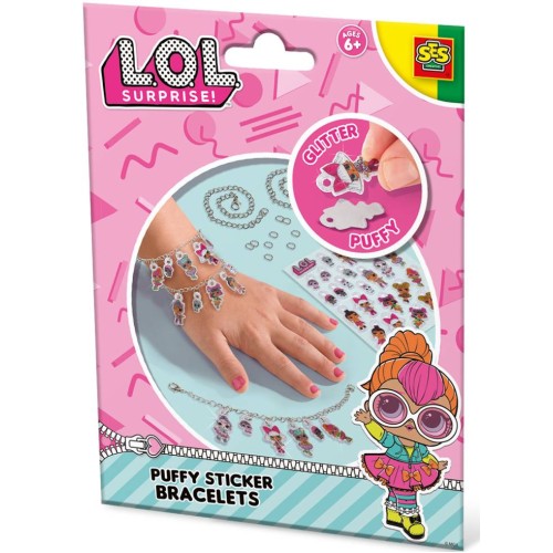 Ses Creative Making Bracelets L.o.l. Puffy Stickers (s14190)