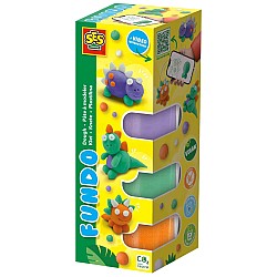 Ses Creative Dough Fundo Dinos 3x90gr 1x40gr (s00812)