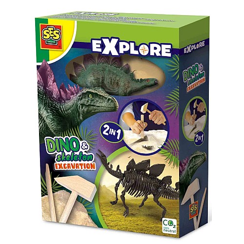 Ses Creative Excavation Triceratops And Skeleton (s25094)