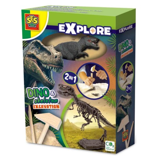 Ses Creative Excavation T-rex And Skeleton (s25092)