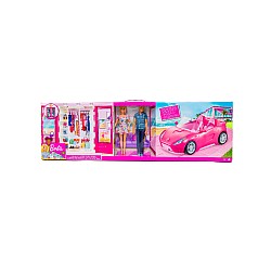 Barbie Doll Convertible And Closet (gvk05)