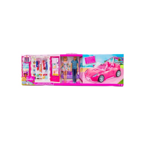 Barbie Doll Convertible And Closet (gvk05)