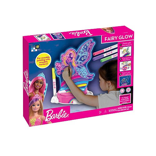 Barbie Night Lamp Decoration Fairy Paint N Lite