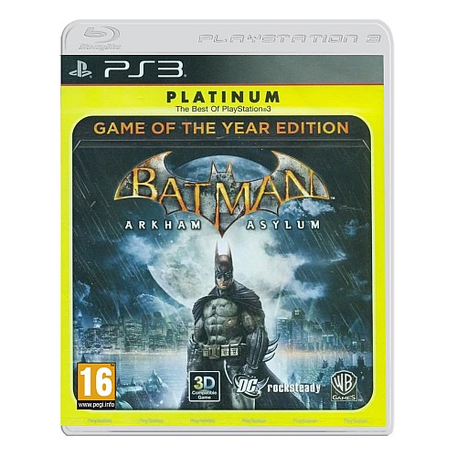 Batman Arkham Asylum Goty Platinum
