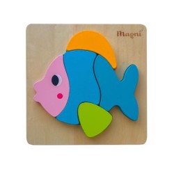 Magni Ship/fish Puzzle (3936)