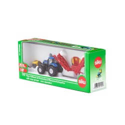 Siku 1:87 New Holland Tractor With Crop Sprayer (313-1799)