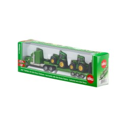 Siku Low Loader With John Deere Tractors 1:87 (1837)