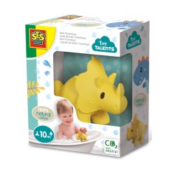 Ses Creative Bath Time Triceratops Natural Rubber (s13212)