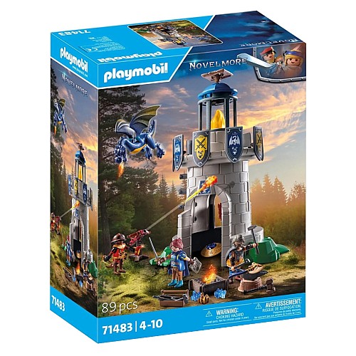Playmobil Knight's Tower With Smith And Dragon (71483)