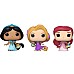 3 Pack Carrot Pocket Pop Princess Jasmine Rapunzel Ariel 3 Pack Carrot Pocket Pop Princess Jasmine Rapunzel Ariel