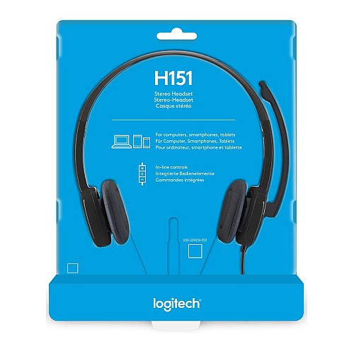 Logitech H151 Headset With Microphone