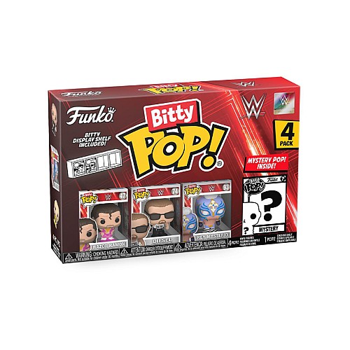 Bitty Pop 4 Pack Wwe Razor Ramon