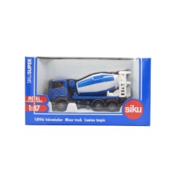 Siku 1:87 Mixer Truck Blue & White (313-1896)