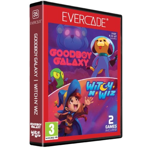 Blaze Evercade Goodboy Galaxy Witch N'wiz